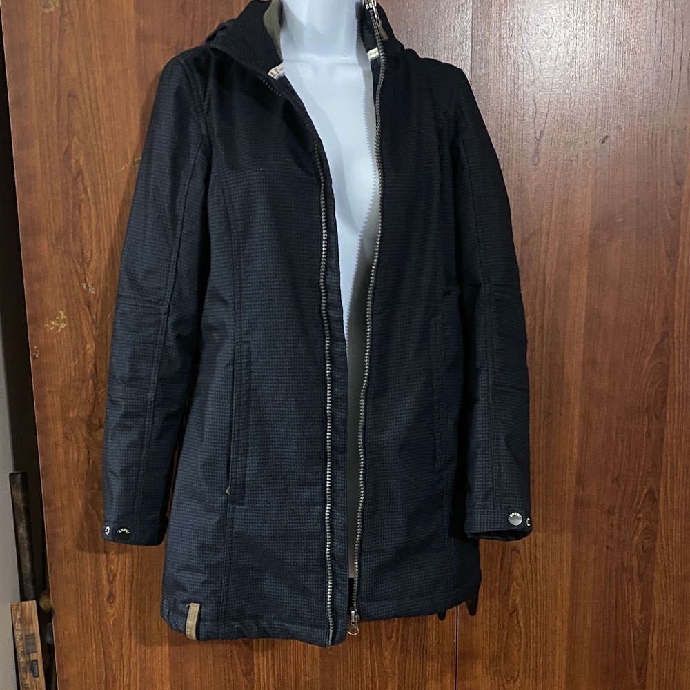 G.I.G.A. DX By Killtec Navy Black check women’s Coat designed in Germany